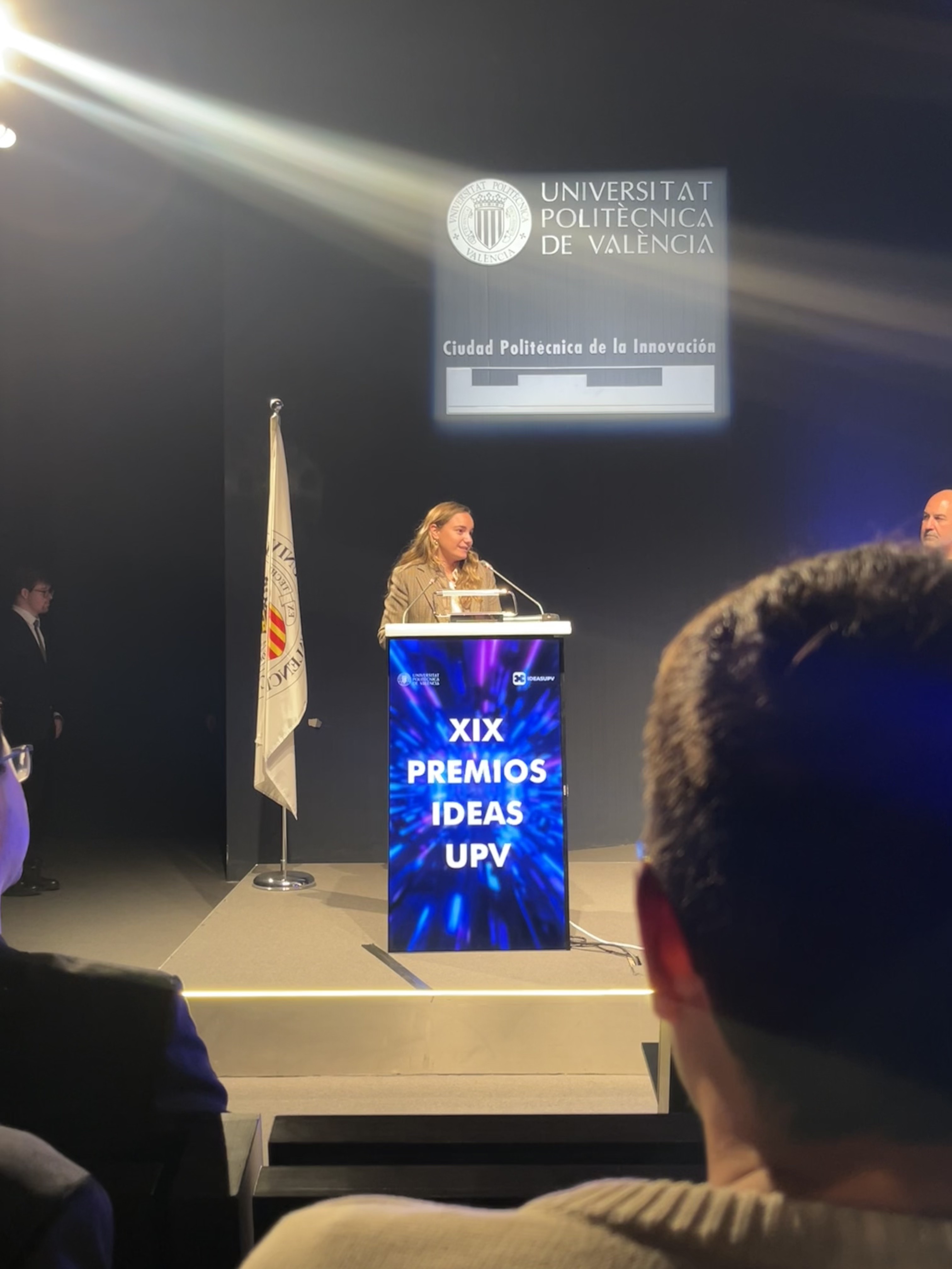 Equipo de Agora Tech en los Premios Ideas UPV